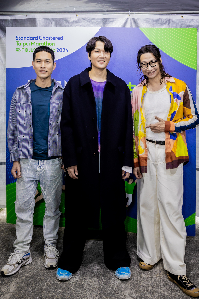 圖06：宇宙人擔任2024渣打臺北公益馬拉松活動大使。（相信音樂提供）.jpg