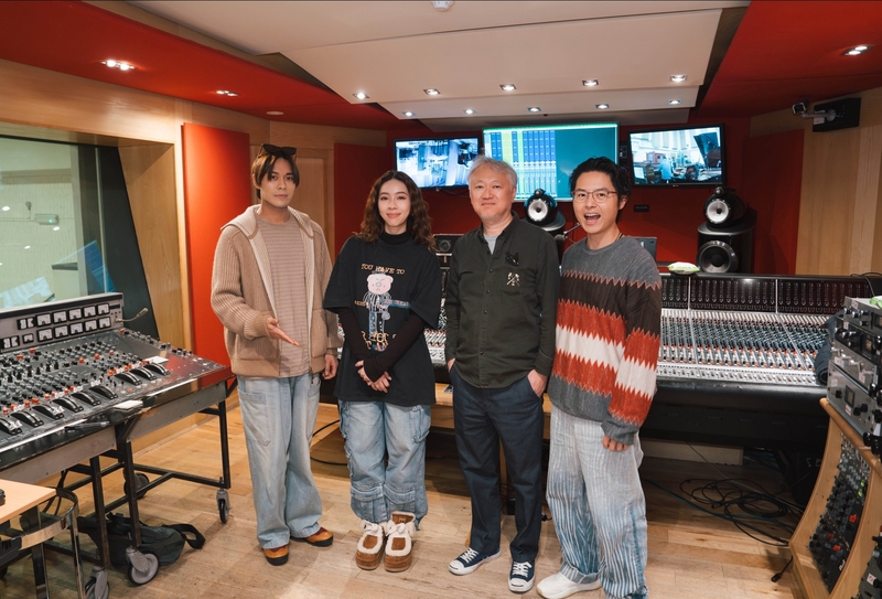圖01：超人氣天團告五人首度扛起專輯製作人重責大任，力邀日本頂尖錄音工程師渡邊省二郎加入組隊。（相信音樂提供）.jpg