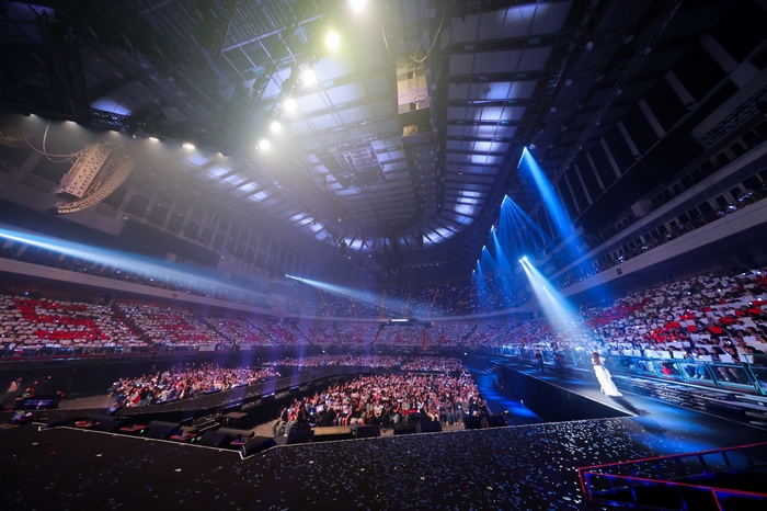 13歌迷驚喜排字520 DELLA WE LOVE U,丁噹感動萬分.jpg