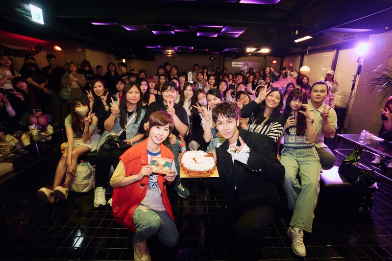 1鼓鼓呂思緯「新專輯發行限定生日會」，小魏魏嘉瑩驚喜送上禮物.JPG