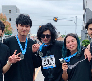 麋先生熱血再出發 田中馬拉松全員成功完賽 任賢齊電話祝賀喊讚！