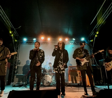 麋先生文化大學開唱 「神秘校友」大學長任賢齊突襲探班給驚喜！