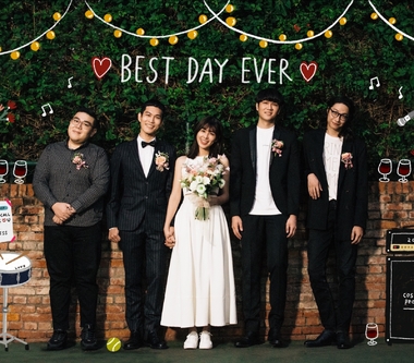 宇宙人年底獻雙喜！ 吉他手阿奎升格人夫 療癒新歌〈藍色的你〉大公開