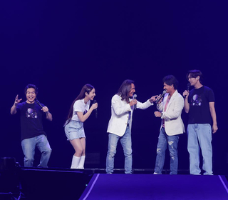 告五人高雄巨蛋第2天揪動力火車助攻！大勢樂團、搖滾天團再相遇