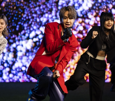 鼓鼓呂思緯〈跳舞在米蘭〉MV結合AI動畫光影 跳進光影迷宮熱舞8小時！