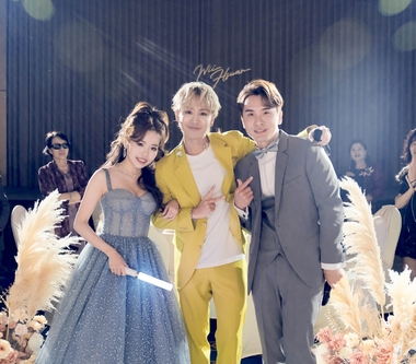 鼓鼓呂思緯現身鐵粉婚禮  獻唱婚禮指定曲〈當我變成我們〉