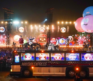 五月天《回到那一天高雄世運一連5場  打造喵星人大飛球、「MAYDAY EXPRESS」環場串起五月天宇宙