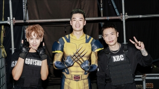 鼓鼓呂思緯、蕭秉治化身「GX戰警」搗蛋萬聖城！合體王齊麟大跳射手舞嗨翻桃園