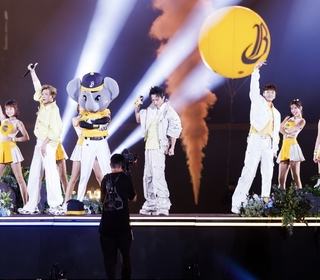 Energy二度登上臺北大巨蛋 為中信兄弟開幕戰點燃進化之火！邀啦啦隊、百位舞者獻150人球場熱血跳E16蹲