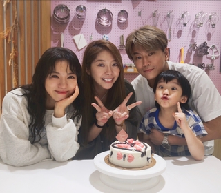 丁噹攜手Energy阿弟5歲兒合力完成母親節蛋糕  阿弟吃味：我也想要