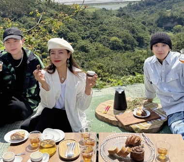 GDX騎單車訪花蓮絕美秘境景點 山林崖邊喝茶吃甜點 手洗愛玉初體驗