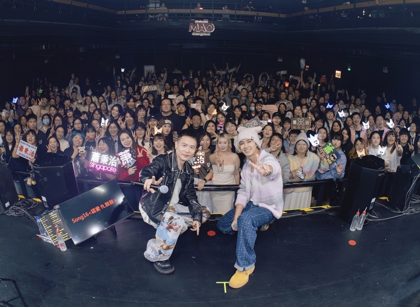 蕭秉治《活著 Alive》演唱會週年  廣州開唱鼓鼓2小時極限趕場力挺