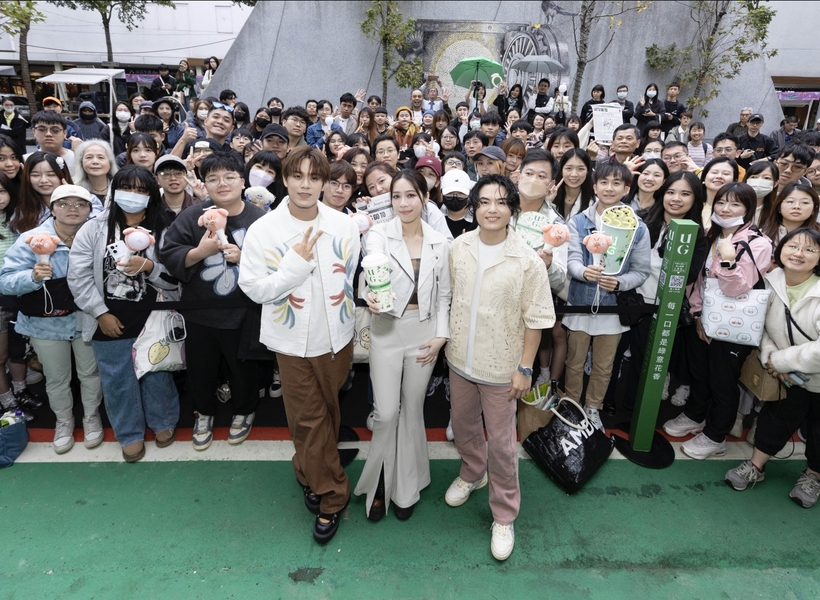 告五人拋磚引玉傳遞愛心　獻上寒冬「暖流行動」鼓舞醫療前線　自掏腰包買555杯飲料致贈白衣天使