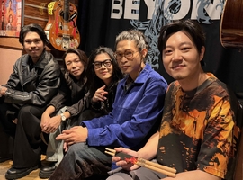 金曲樂團麋先生【大誠保經 x 麋先生 MIXER〈大馬戲團 CircUs Max〉2026馬戲團運動嘉年華】如火如荼預備中！朝聖傳奇樂團Beyond錄音室得靈感