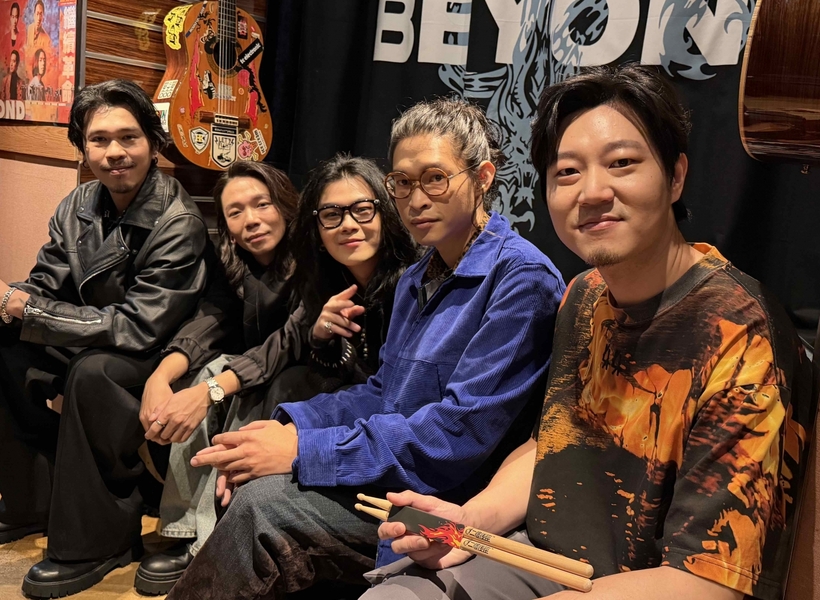 金曲樂團麋先生【大誠保經 x 麋先生 MIXER〈大馬戲團 CircUs Max〉2026馬戲團運動嘉年華】如火如荼預備中！朝聖傳奇樂團Beyond錄音室得靈感