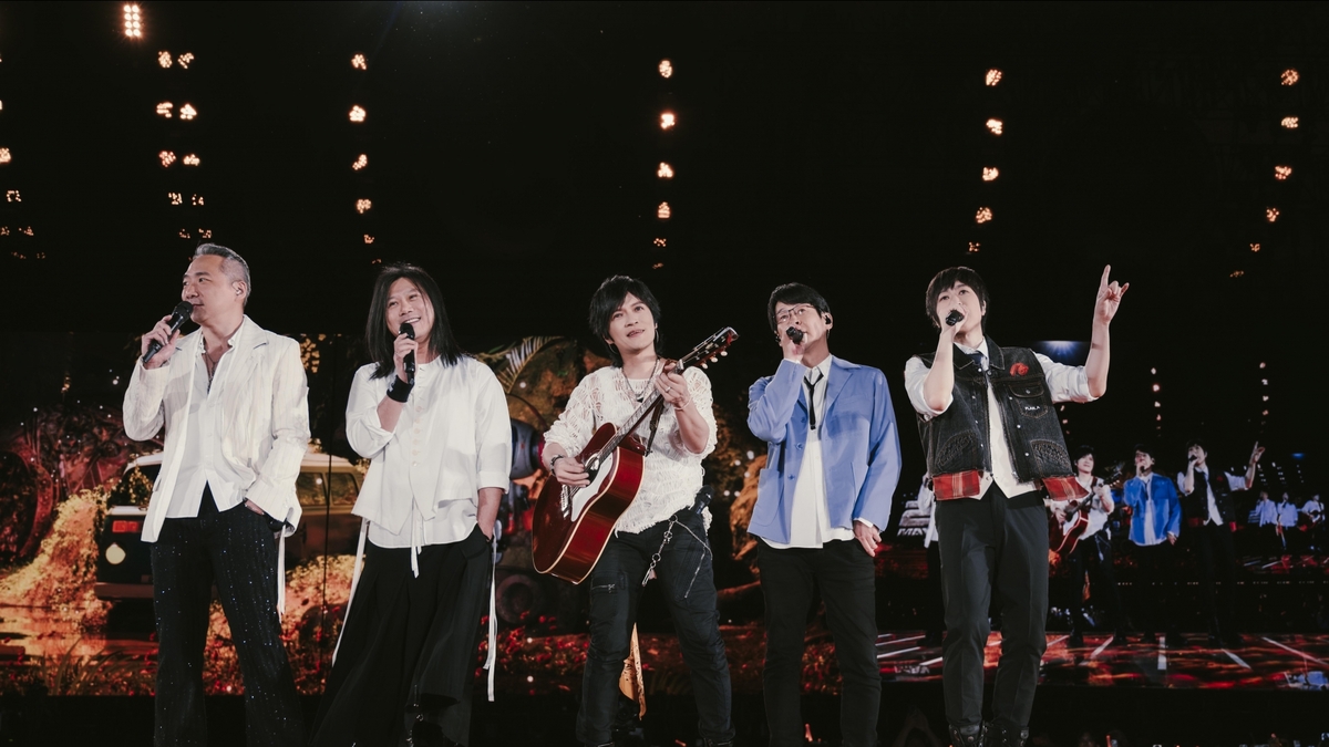 五月天5525+2《回到那一天》演唱會  9千萬打造侏羅紀世界 550萬歌迷見證55場鳥巢傳奇！