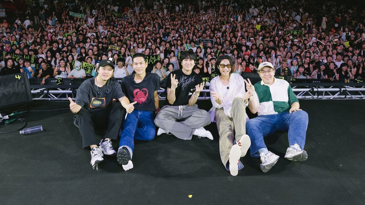 金曲樂團宇宙人新作接連飆出亮眼成績！〈Dear You〉現場首唱　阿奎解鎖長笛演奏初體驗